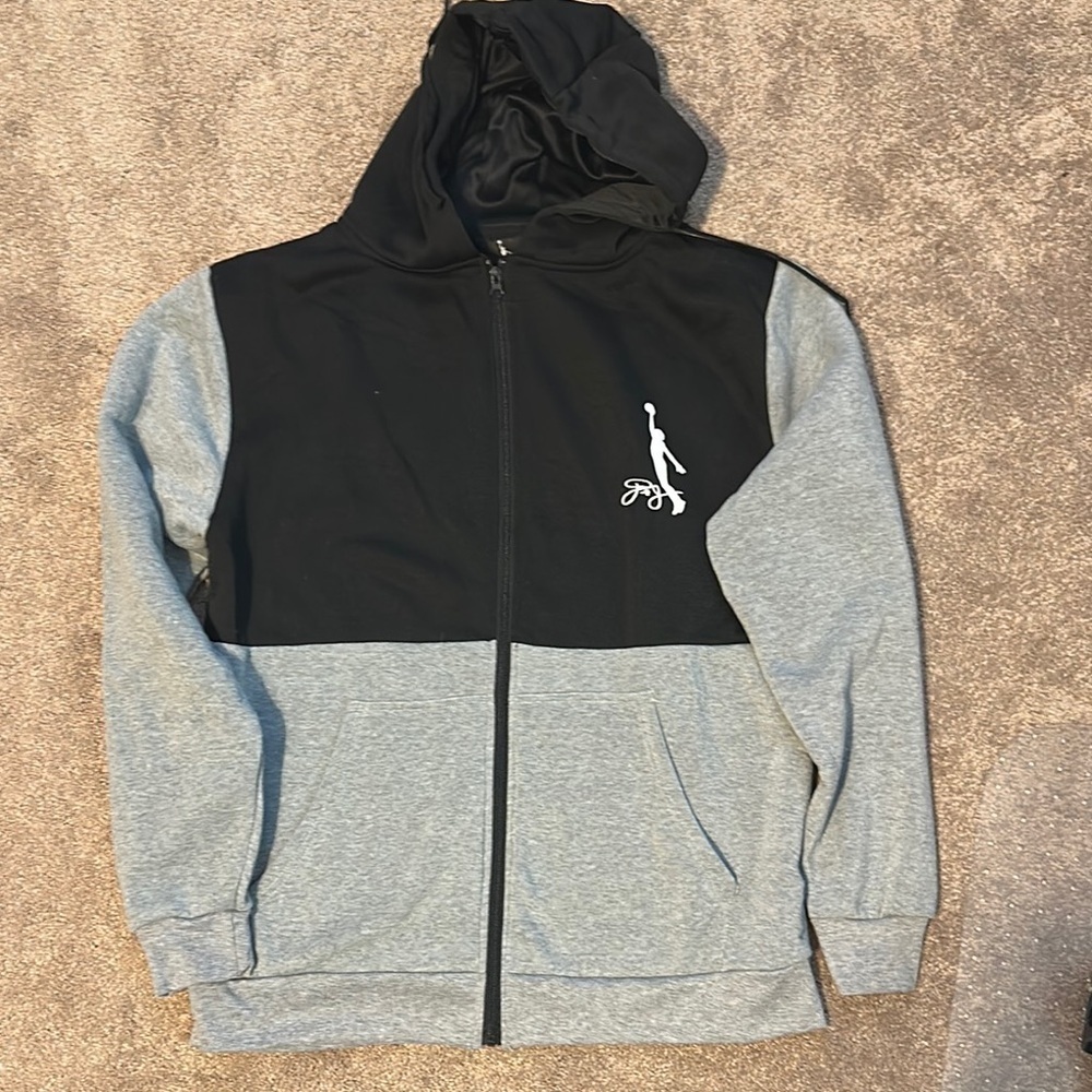 Black and Gray Men's Hoodie